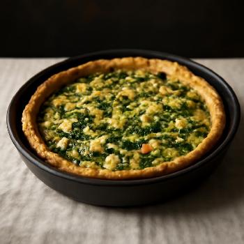 Spinach and Feta Quiche