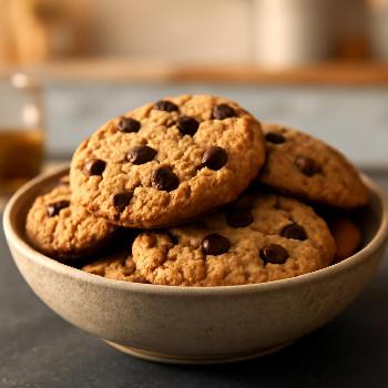 Vegan Chocolate Chip Cookies with Chia Eggs