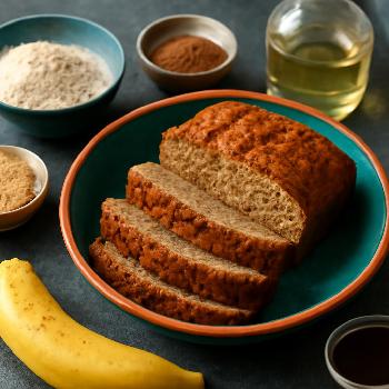 Vegan Coconut Oil Banana Bread