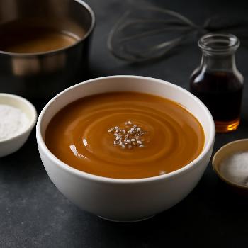 AI-Generated Salted Caramel Sauce