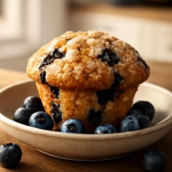 AI-Powered Perfect Blueberry Muffins