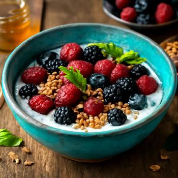 Berry Bliss Greek Yogurt Breakfast Bowl