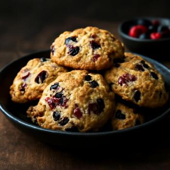Berry Raisin Scones
