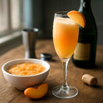 Classic Bellini Cocktail