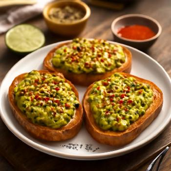 Everything Bagel Avocado Toast with Smoked Paprika