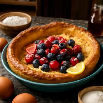 Giant German Dutch Baby Pancake