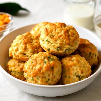 Jalapeño and Cheese Breakfast Biscuits