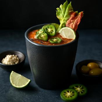 Jalapeño Infused Spicy Bloody Mary