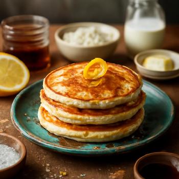 Lemon Ricotta Pancakes