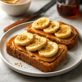 Peanut Butter Banana Toast