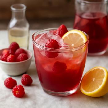 Sparkling Raspberry Iced Tea