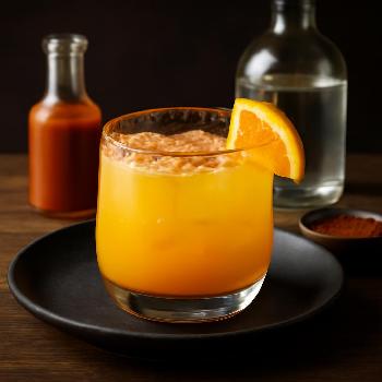 Spicy Screwdriver Cocktail