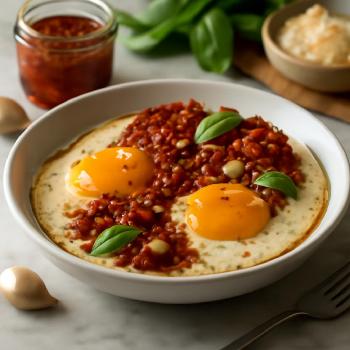 Sun-Dried Tomato Pesto for Eggs