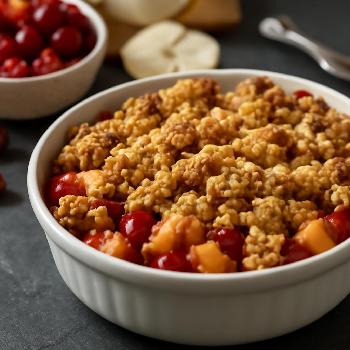Apple Cranberry Cobbler