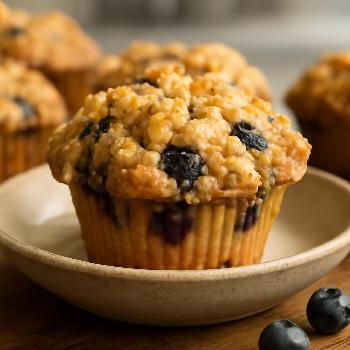 Blueberry Streusel Muffins