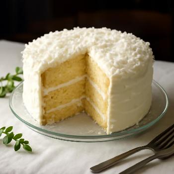 Classic Coconut Cream Layer Cake