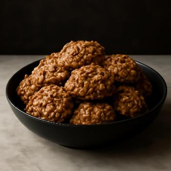 Classic Peanut Butter No-Bake Cookies