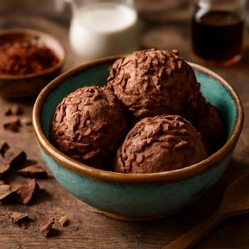 Decadent Dark Chocolate Ice Cream