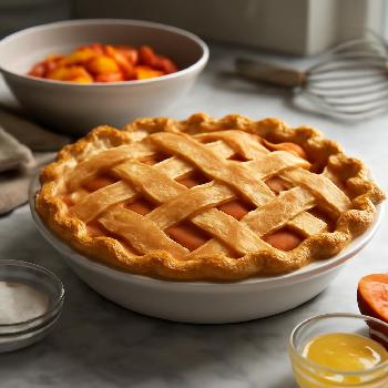 Grandma's Peach Pie