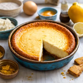 Lemon Ricotta Cheesecake: A Taste of Italy