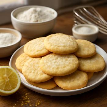 Lemon Sugar Cookies for Decorating
