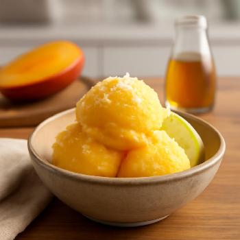 Mango Coconut Sorbet