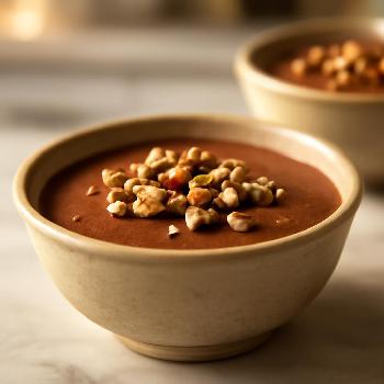 Milk Chocolate and Hazelnut Pots de Crème