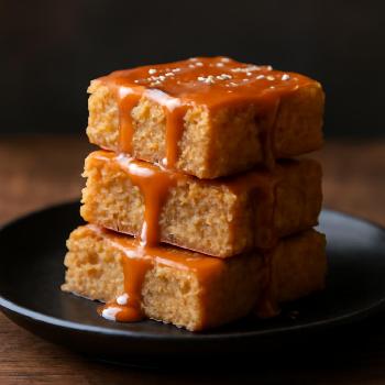 Salted Caramel Blondies
