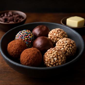 Simple Chocolate Truffles (Multiple Variations)