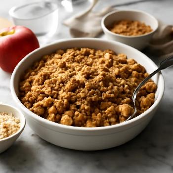 Vegan Apple Crumble