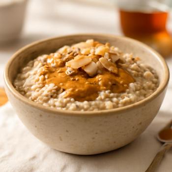 Almond Butter Overnight Oats