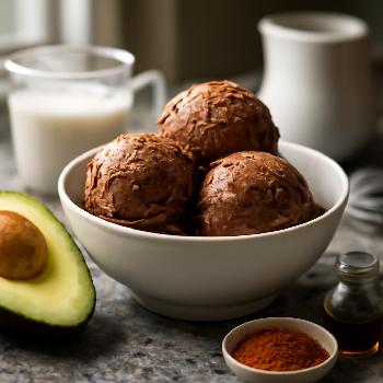 Avocado Chocolate Ice Cream