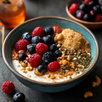 Berry and Flaxseed Breakfast Bowls: A Delicious Anti-Inflammatory Start