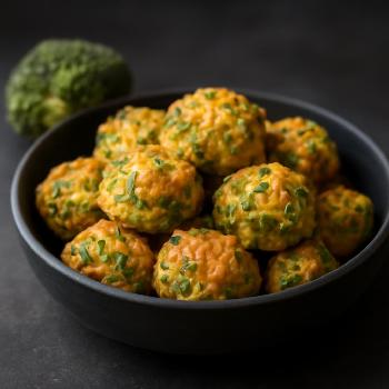 Cheesy Broccoli Bites for Toddlers