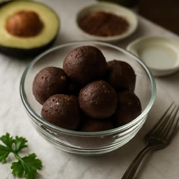 Chocolate Avocado Keto Fat Bombs