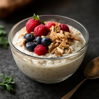 Creamy Coconut Rice Pudding Breakfast (Gluten-Free)