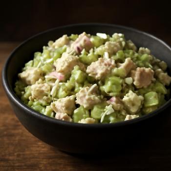 Creamy Keto Chicken Avocado Salad