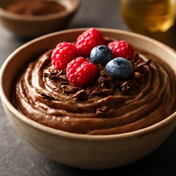 Creamy Vegan Chocolate Avocado Mousse