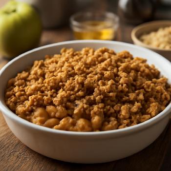 Easy Vegan Apple Crumble