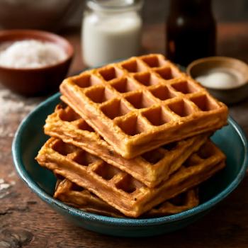 Easy Vegan Waffles