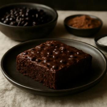 Fudgy Vegan Black Bean Brownies