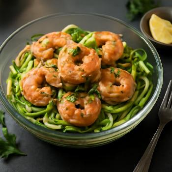 Garlic Shrimp with Zucchini Noodles (Whole30)