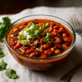 Hearty Anti-Inflammatory Vegetarian Chili