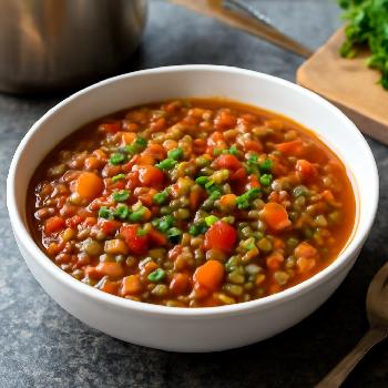 Hearty High-Protein Lentil Soup