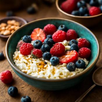 High-Protein Cottage Cheese Breakfast Bowl
