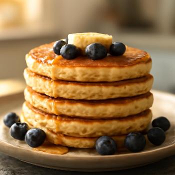 High-Protein Cottage Cheese Pancakes
