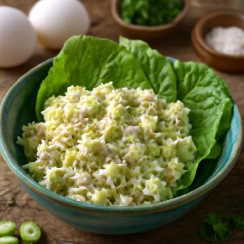 High-Protein Egg Salad Lettuce Wraps