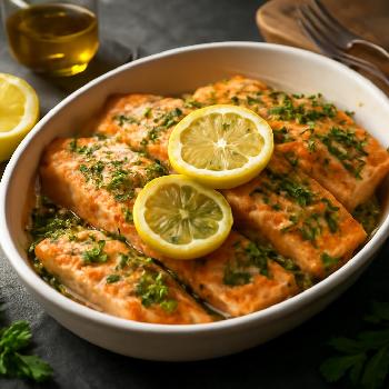 Lemon Herb Baked Salmon