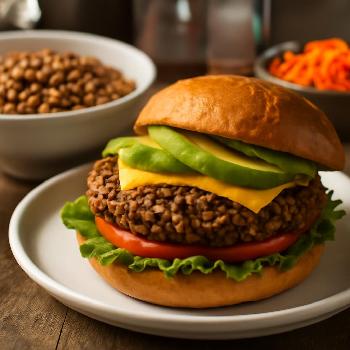 Lentil Walnut Burgers