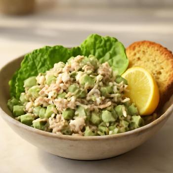 Low-Phosphorus Tuna Salad with Cucumber and Dill